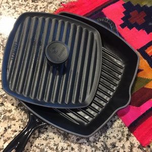 Le Creuset Grill Pan with Panini Press